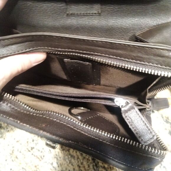 Lonestead Range Genuine Embossed Leather Cowhide Western Crossbody Bag Purse - Picture 10 of 16